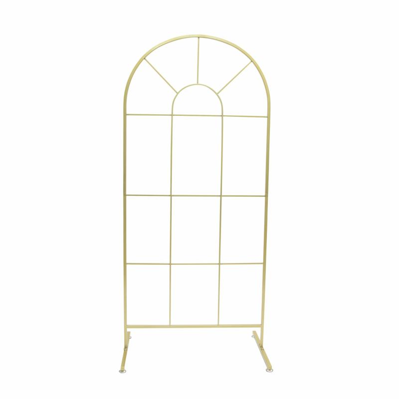 Arches |   French Window Arch Frame Backdrop Party Stand – Gold Arches Arches