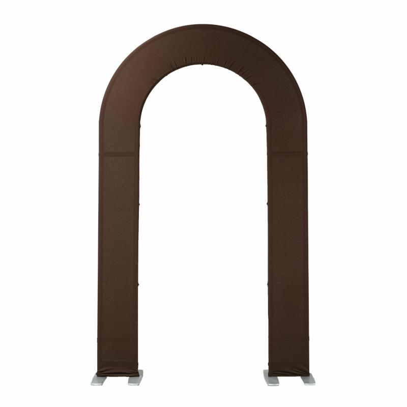 Arches |   Open Center Spandex Arch Cover – Chocolate Brown Arches Arches