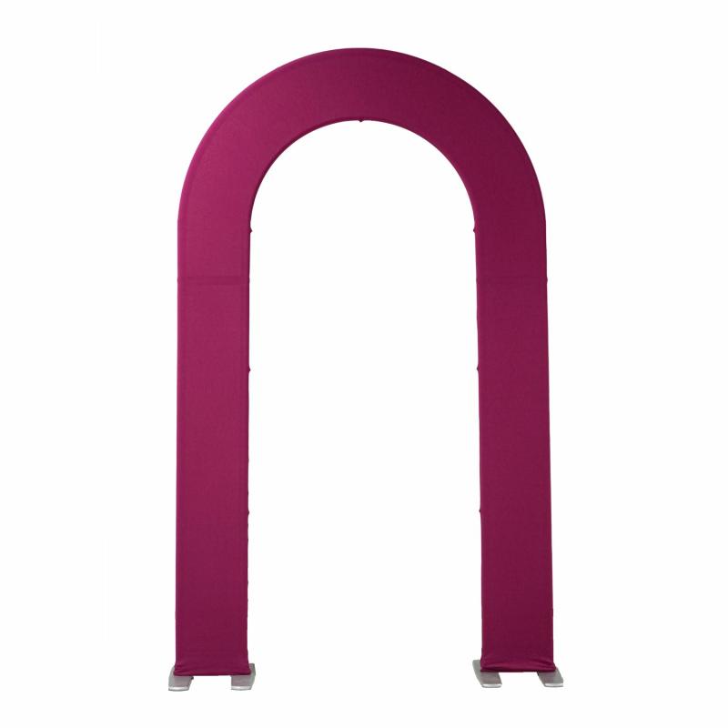 Arches |   Open Center Spandex Arch Cover – Fuchsia Arches Arches