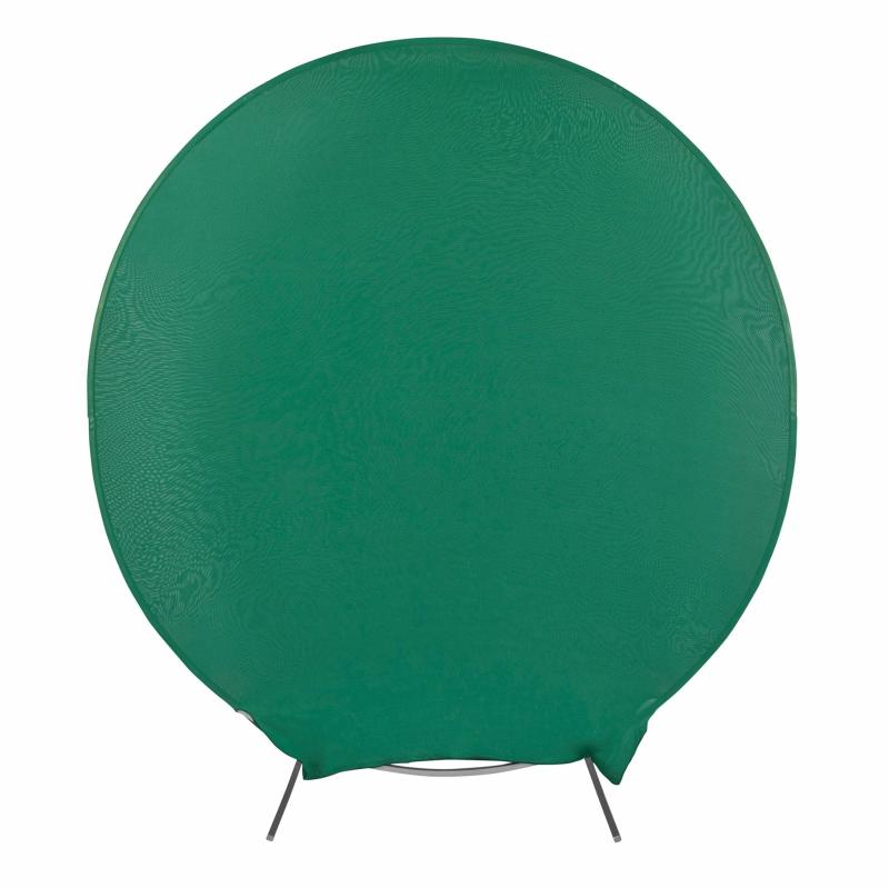 Arches |   Spandex Arch Cover For Round 7.5 Ft Wedding Arch Stand – Emerald Green Arches Arches