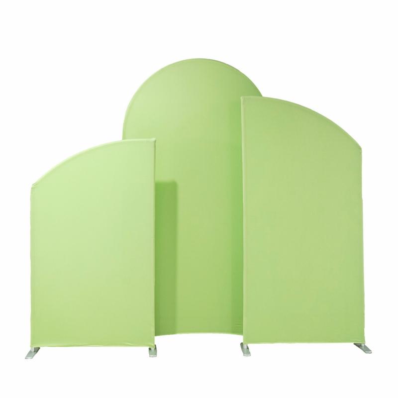 Arches |   Spandex Arch Covers For Heavy Duty Chiara Frame Backdrop 3Pc/Set – Mint Green Arches Arches