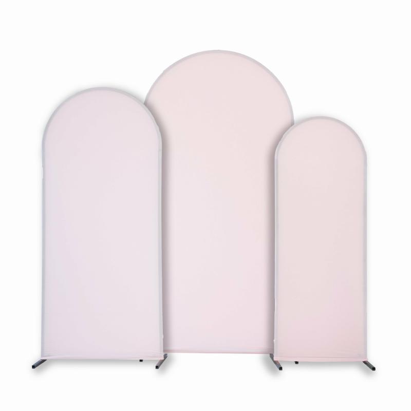 Arches |   Spandex Covers For Trio Arch Frame Backdrop 3Pc/Set – Pink Arches Arches