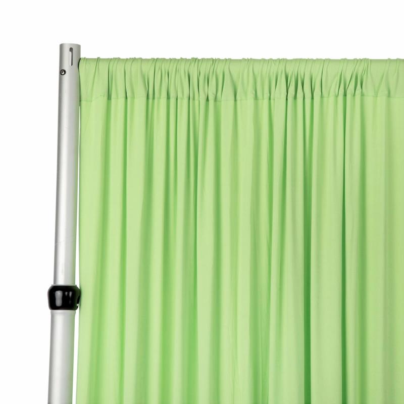 Backdrop Draping |   Spandex 4-Way Stretch Backdrop Drape Curtain 10Ft H X 60" W – Mint Green Backdrop Draping Backdrop Draping