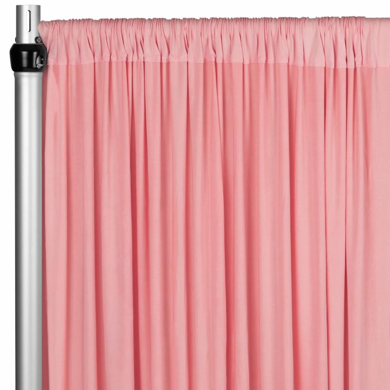 Backdrop Draping |   Spandex 4-Way Stretch Backdrop Drape Curtain 16Ft H X 60" W – Dusty Rose/Mauve Backdrop Draping Backdrop Draping