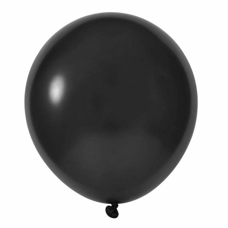 Balloon Supplies |   Black 10" Latex Balloons | 50 Pcs Balloon Supplies Balloon Supplies