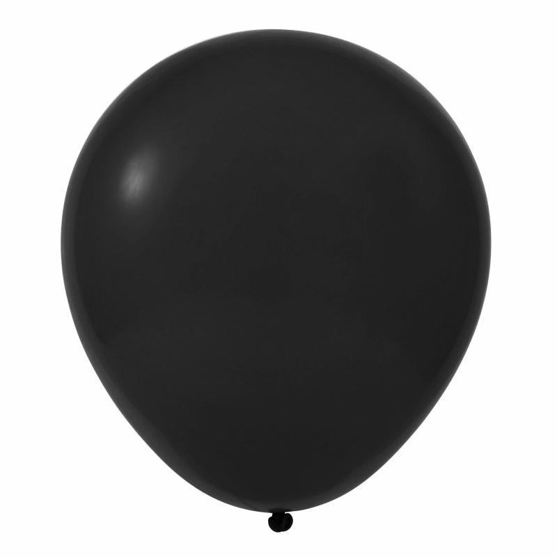 Balloon Supplies |   Black 18" Latex Balloons | 10 Pcs Balloon Supplies Balloon Supplies