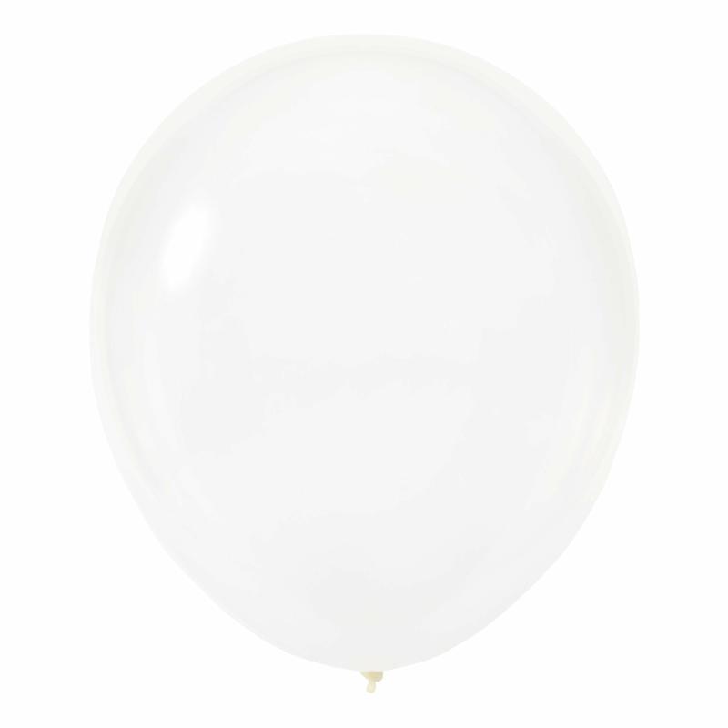 Balloon Supplies |   Clear 18" Large Round Latex Balloons | 10 Pcs Balloon Supplies Balloon Supplies