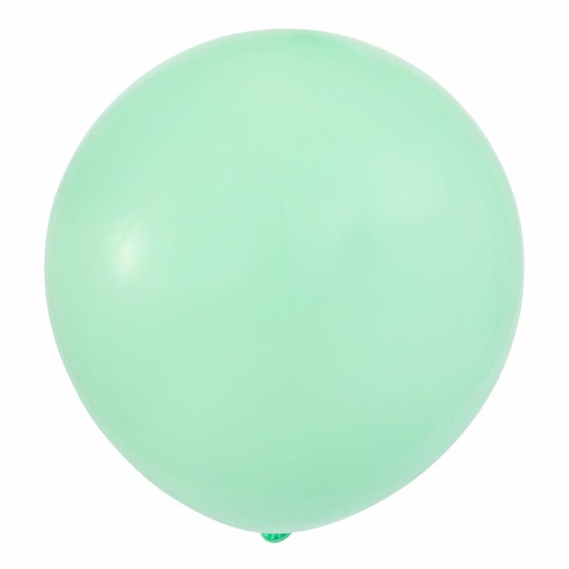 Balloon Supplies |   Pastel Mint 18" Matte Large Round Latex Balloons | 10 Pcs Balloon Supplies Balloon Supplies