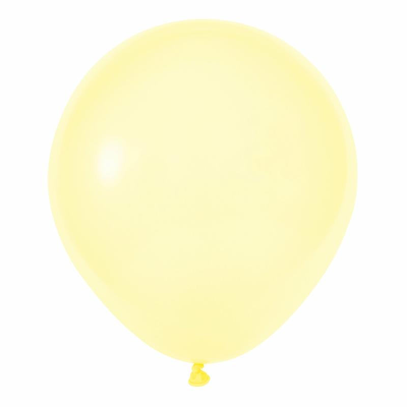 Balloon Supplies |   Pastel Yellow 12" Matte Latex Balloons | 50 Pcs Balloon Supplies Balloon Supplies