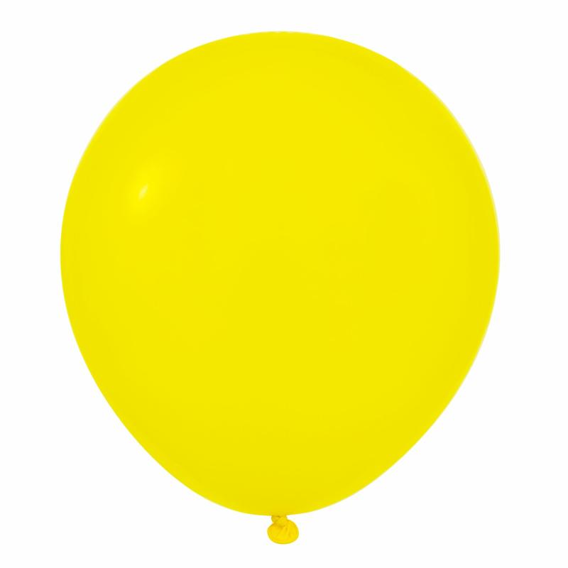 Balloon Supplies |   Yellow 18" Large Round Latex Balloons | 10 Pcs Balloon Supplies Balloon Supplies