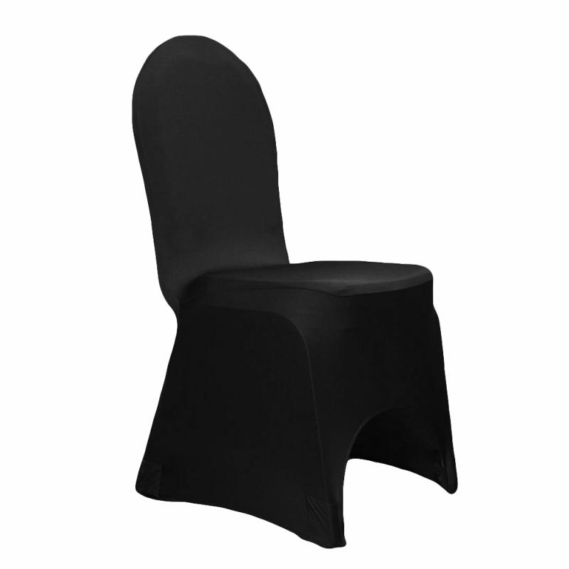 Chair Covers |   Spandex Banquet Chair Cover – Black Banquet Chair Covers Banquet Chair Covers