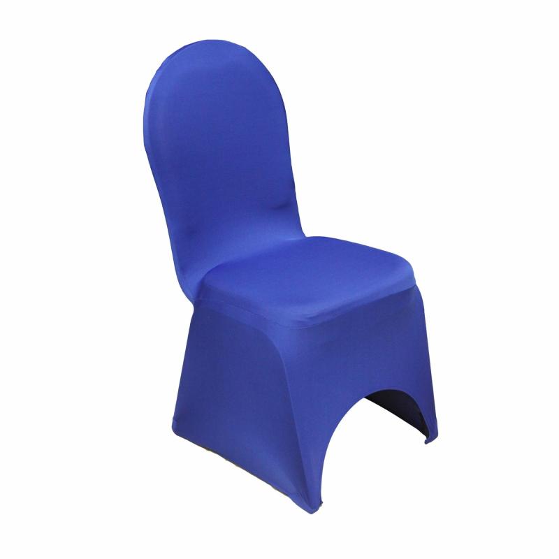 Chair Covers |   Spandex Banquet Chair Cover – Royal Blue Banquet Chair Covers Banquet Chair Covers