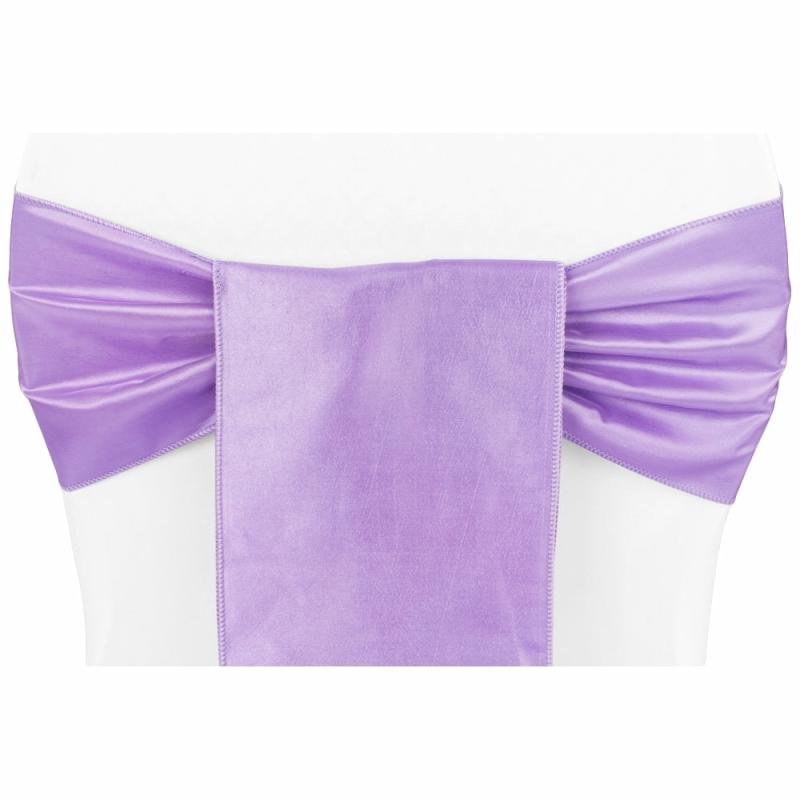 Chair Sashes & Bands |   Taffeta Chair Sash/Tie – Victorian Lilac/Wisteria Chair Covers & Chair Sashes Chair Sashes & Bands