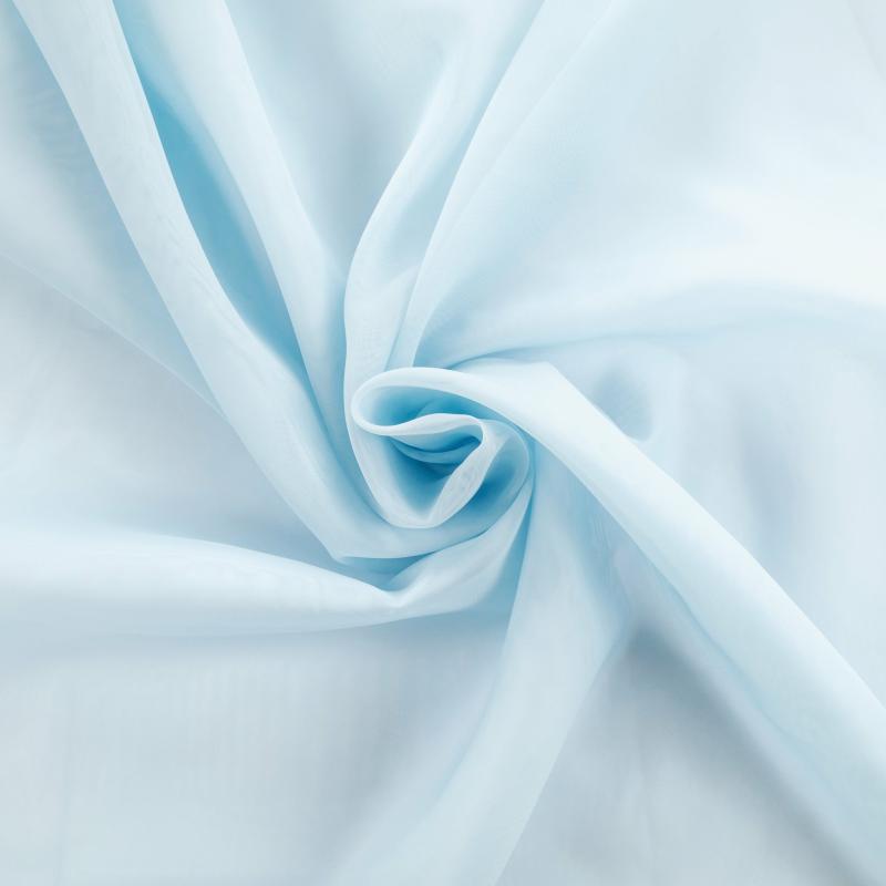 Fabric Rolls |   10 Yards X 118" Flame Retardant (Fr) Voile Sheer Fabric Roll/Bolt – Baby Blue Backdrop Stands & Drapes Baby Blue