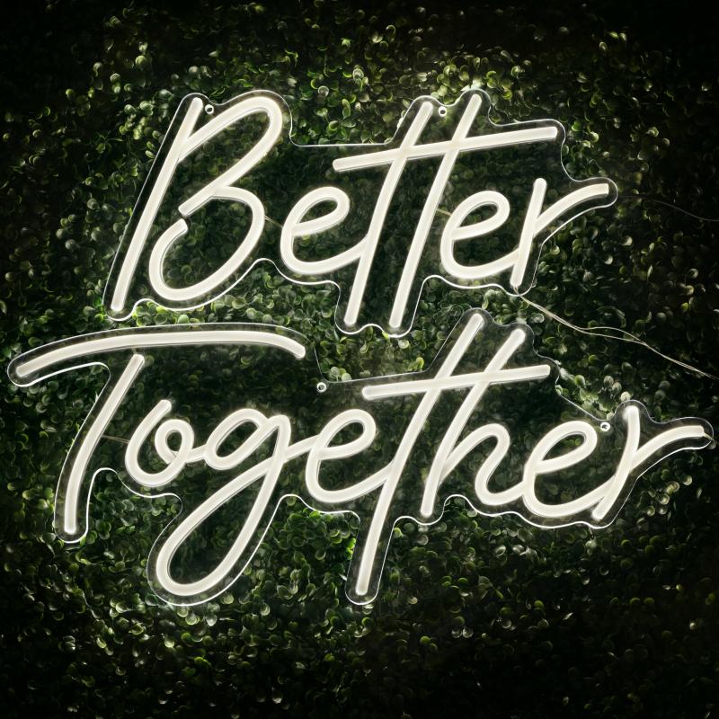 Neon Signs |   Better Together Neon Sign Neon Signs Neon Signs