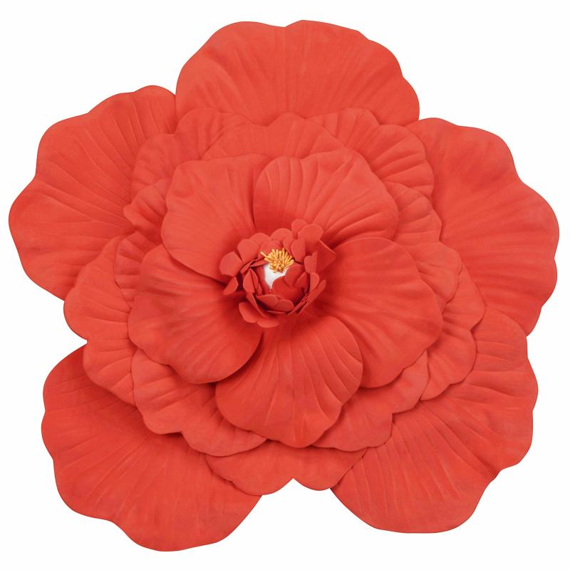 Oversize Flower Chair Decors |   Large Foam Wedding Flower Wall Backdrop Decor 40 Cm – Red Chair Covers & Chair Sashes Oversize Flower Chair Decors