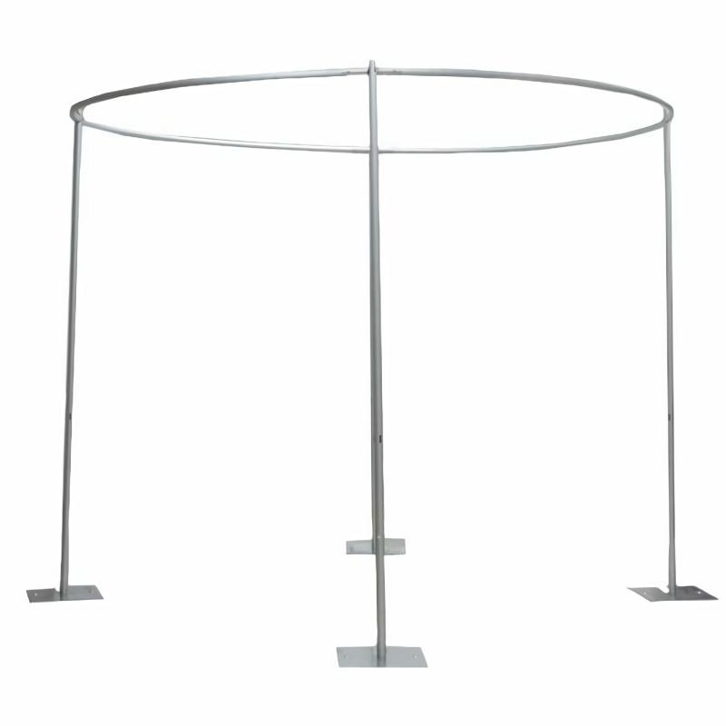 Pipe Set Accessories |   8Ft Round Crossbar Drape Support Backdrop Stands & Drapes Pipe Set Accessories