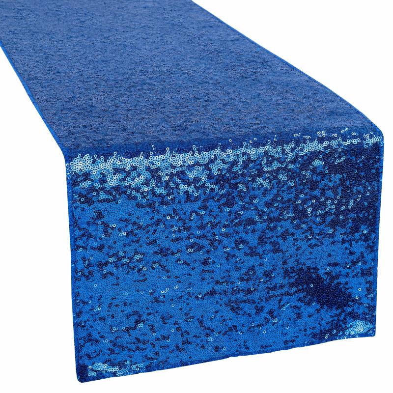 Table Runners |   Glitz Sequin Table Runner – Royal Blue Table Linens & Table Skirts Royal Blue