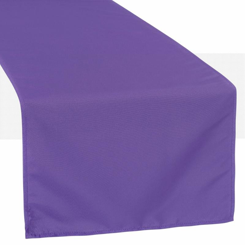 Table Runners |   Polyester Table Runner – Purple Table Linens & Table Skirts Purple