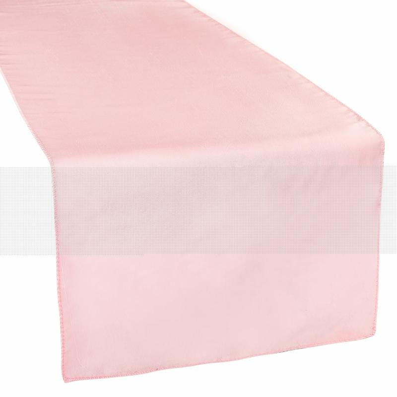 Table Runners |   Taffeta Table Runner – Pink Table Linens & Table Skirts Pink