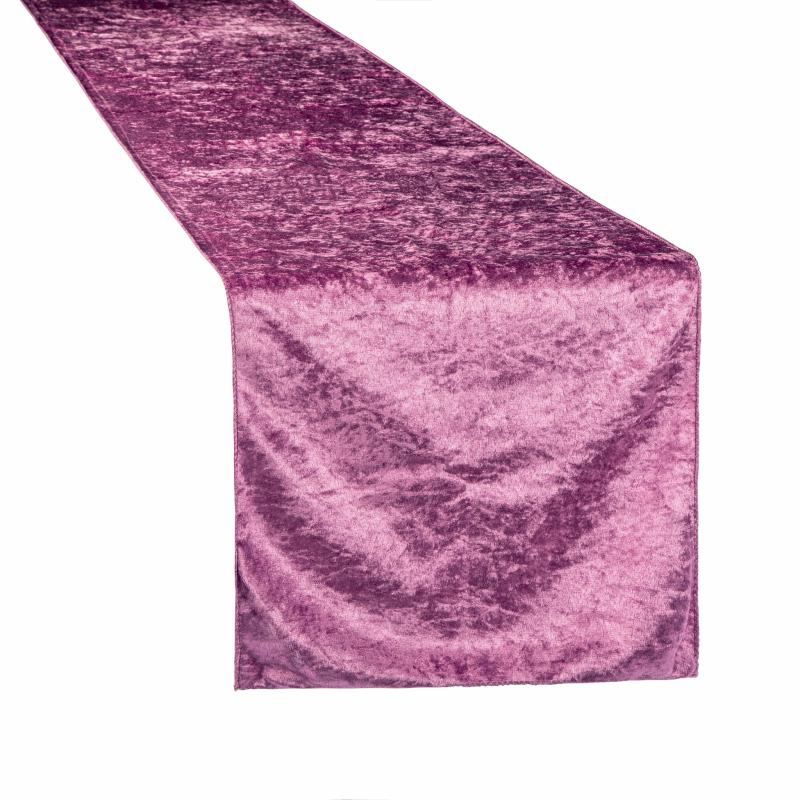 Table Runners |   Velvet Table Runner – Violet Table Linens & Table Skirts Table Runners