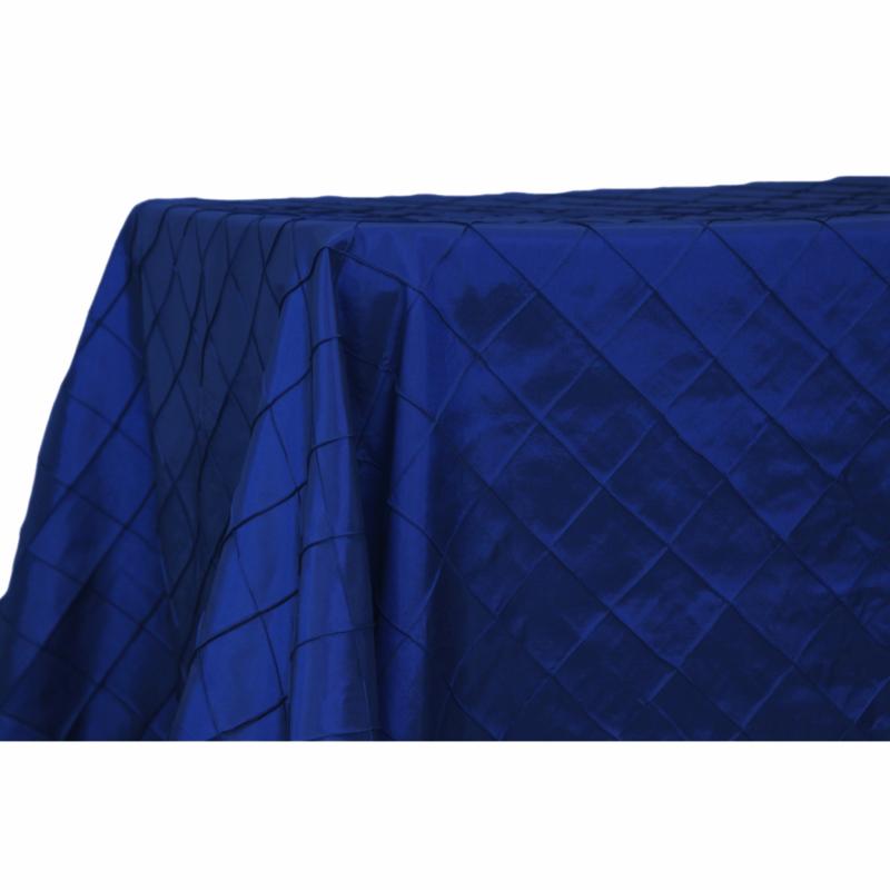 Tablecloths |   Pintuck 90"X132" Rectangular Tablecloth – Navy Blue Rectangle Tablecloths Navy Blue