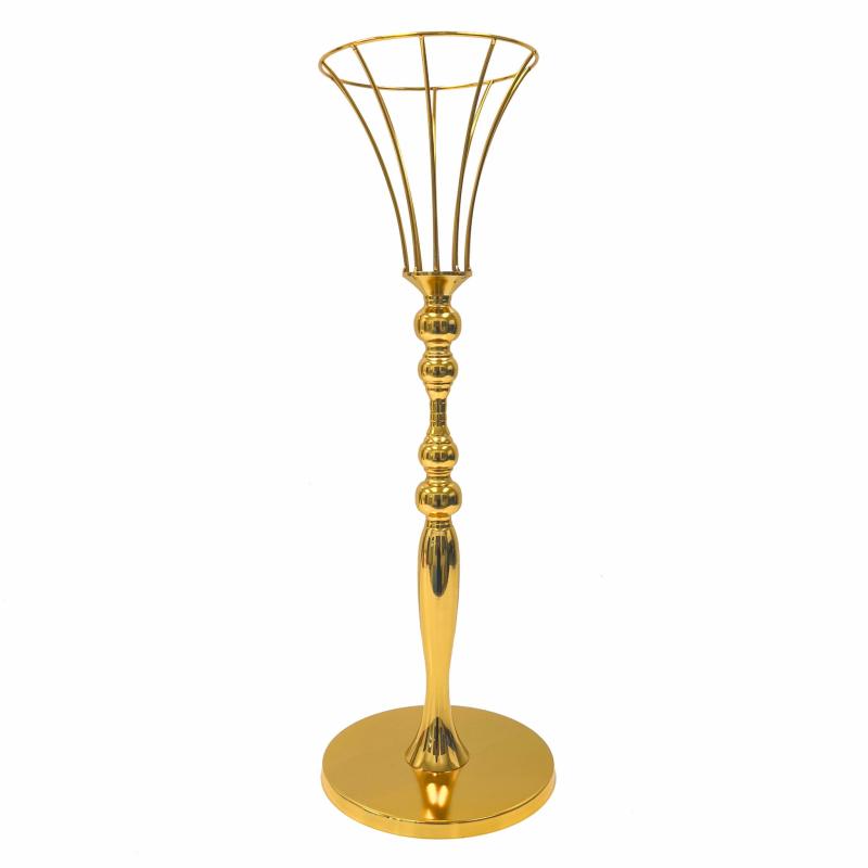 Tabletop Centerpiece |   Vintage Floral Centerpiece Stand – Gold Centerpieces & Cake Stands Gold