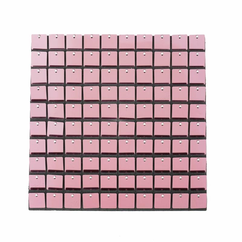 Shimmer Sequin Wall Panels |   Spangle Shimmer Sequin Wall Panel Backdrops (24 Panels) – Pink Beads & Crystal Backdrops Beads & Crystal Backdrops