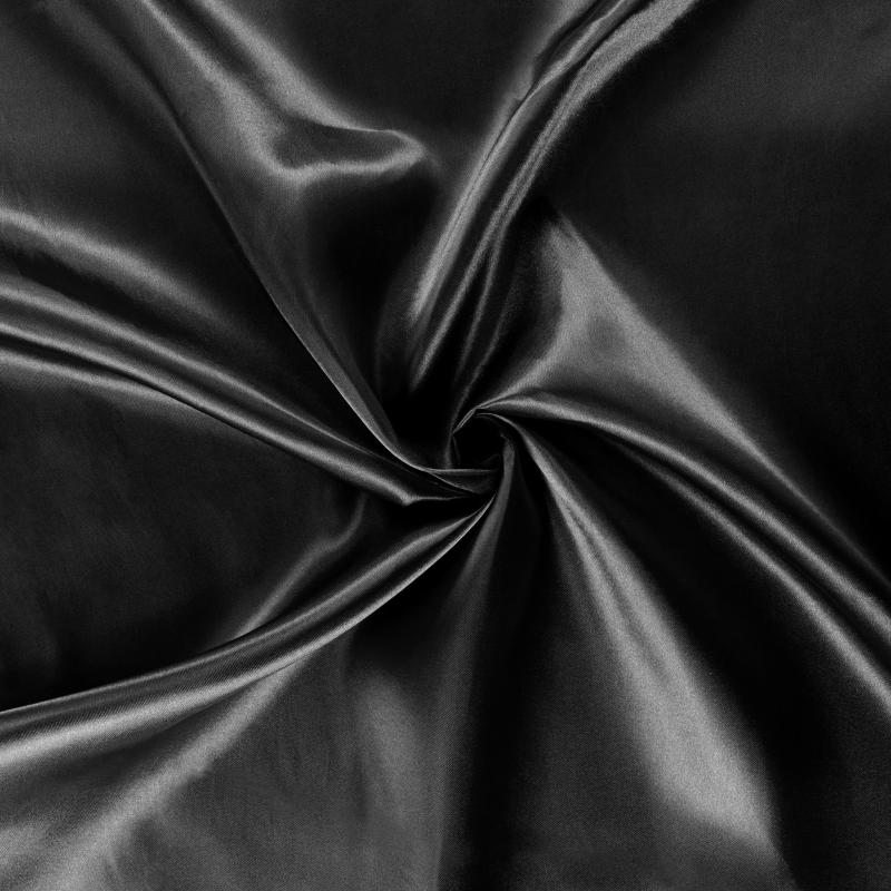 Fabric Rolls |   40 Yds Satin Fabric Roll – Black Backdrop Stands & Drapes Black